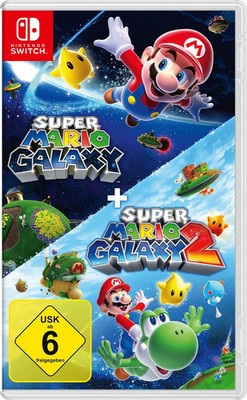 Super Mario Galaxy 1 + 2 für Nintendo Switch   Neu & OVP
