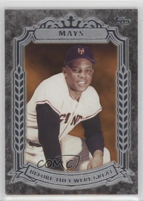 2014 Topps Before They Were Great Willie Mays #BG-15 HOF 2o7