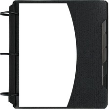 TechLock Ring Binder, Refillable Notebook, Dividers, 300 Pages