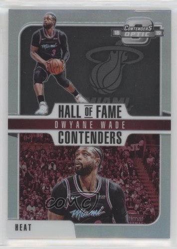 Dwyane Wade #19 2018 Panini Contenders Optic Hall of Fame Contenders card