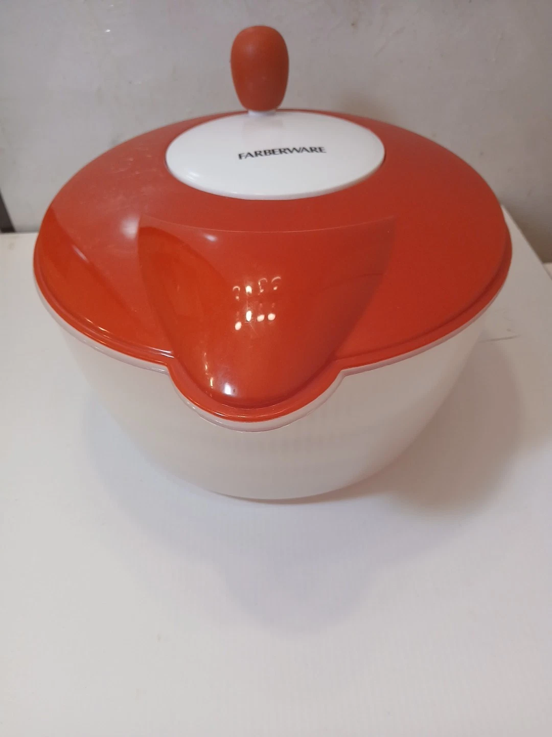 Vintage Farberware Salad Spinner with Red Lid
Opens in a new window or tab
