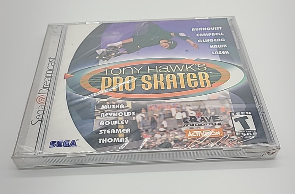 Tony Hawk's Pro Skater para Sega Dreamcast - Nuevo sellado de fábrica primera impresión