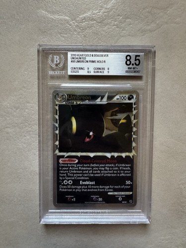 Umbreon graded BGS 8.5 for sale on eBay