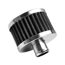 Black 23mm Car Air Filter - High Flow Vehicle Vent Valve Cover - Cold Air Intake