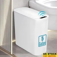 Touchless Motion Sensor Trash Can Odor Seal Removable Bag Fix 5 Gallon New