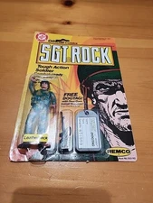 Sgt. Rock Action Soldier DC Comics Remco Toys 1982 Vintage Figure MOSC NEW