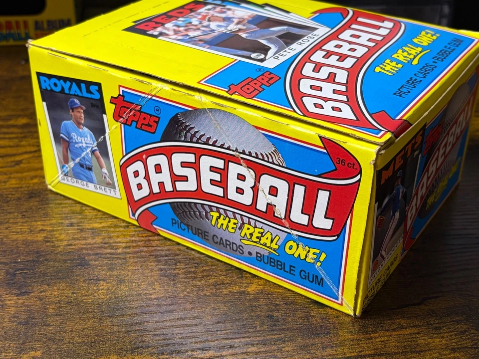 Topps Baseball 1986 caja sin abrir, con 36 paquetes sellados de 15 cartas cada uno Foto 4 de 4