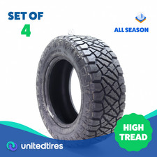 Set Of 4 Used Lt 28560r18 Nitto Ridge Grappler 122119q - 1332