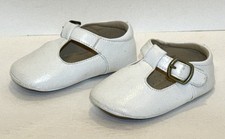 Girls Infant Toddler Baby Mary Jane Crib Shoes 12-18 Mon White Felix And Flora