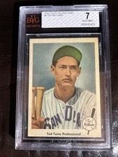 1959 Fleer Ted Williams #6 Ted Turns Professional BVG 7