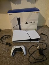 Sony PlayStation 5 PS5 Slim Disc Edition 1TB White Game Console