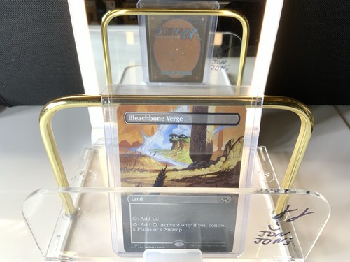 MTG Bleachbone Verge DFT 0371 NM Borderless Rare Aetherdrift Land TCG Magic - Picture 1 of 1