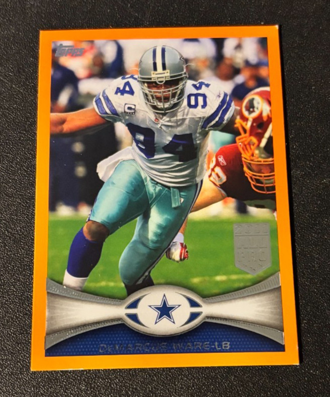 2012 Topps DeMarcus Ware Orange Retail 70/86 Cowboys #190