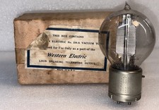Western Electric 216A Tennis Ball Metal Base Vacuum Tube New In Box RARE