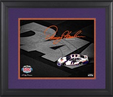 Denny Hamlin Framed 11x14 2020 Daytona 500 Champion Facsimile Signature Photo