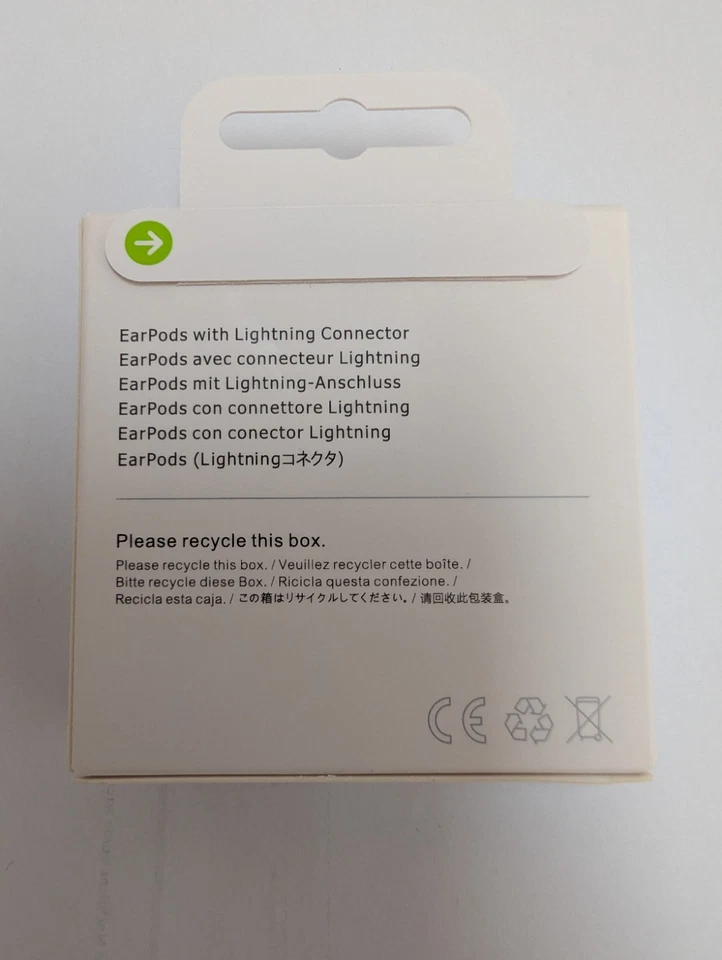 Apple iPhone Kopfhörer mit Lightning Anschluss EarPods Kabelkopfhörer - Bild 2 von 2