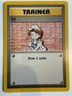 Bill Base Set 91/102 Trainer Pokemon Card Unlimited Vintage LP