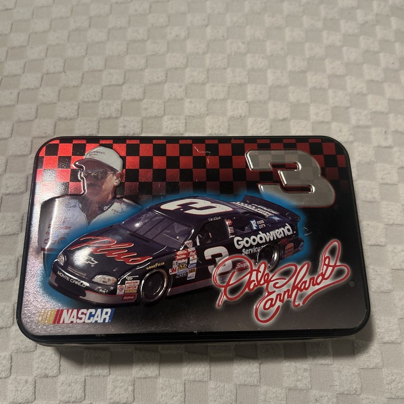 NEW SEALED 2 DALE EARNHARDT BICYCLE PLAYING CARDS LIMITED EDITION COLLECTOR TIN