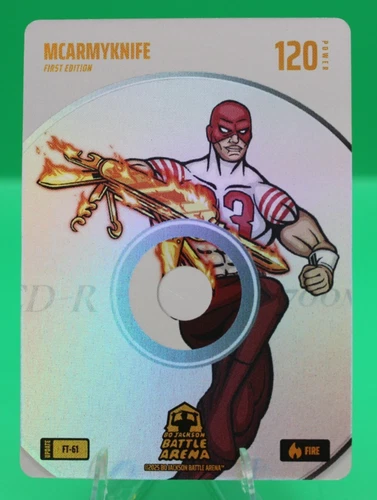 Bo Jackson Battle Arena Update Fire Tracks FT-61 McArmyKnife Christian McCaffrey