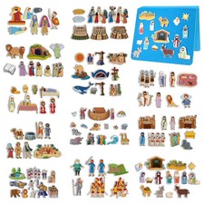 13 Pack Felt Board Bible Stories Set, Flannel Board Stories with A Felt Piece...