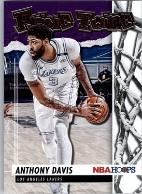 2021-22 Hoops Prime Twine #6 Anthony Davis - BSK