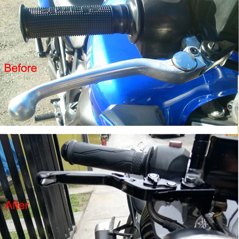 Palancas de embrague de freno extensibles plegables aptas para MV Agusta F4 1000 R/S 2004 2005 2006 Foto 4 de 4