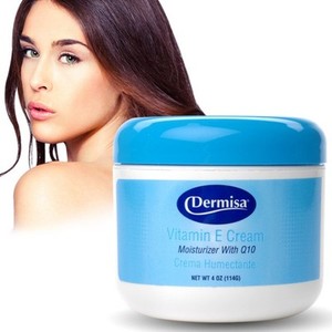 Dermisa Vitamin E Cream w/Q10 4 oz (Pack of 4) Clearasil Rapid Rescue Deep Treatment Cleansing Pads, 90 Count (Pack of 2)