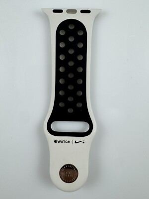 Original Pin strap Part for 38MM Apple Watch Nike Light Bone/Black Sport Band