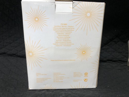 PartyLite ScentGlow Wax Warmer Fireplace - Retired- In Box - Picture 6 of 7