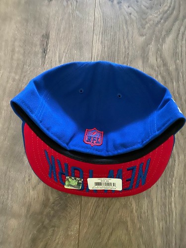 $ 34,99 NEU NFL NY N.Y. NEW YORK GIANTS FUSSBALL BLAU ROT MÜTZE KAPPE 6 7/8 SELTEN COOL - Bild 3 von 3