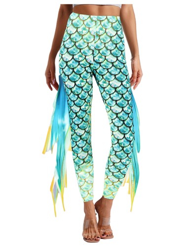 Damen Hose Stretchy Yoga Sporthose Metallic Tights Bühne Gym - Bild 68 von 117