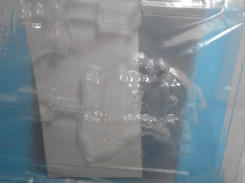 Christmas Stocking Santa Lollipop Chocolate Candy or Soap Mold by CybrTrayd - Picture 3 of 4