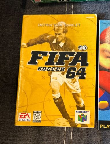 FIFA Soccer 64 Nintendo 64 N64 ~ Complete In Box w Manual & Registration Card! - Picture 4 of 12