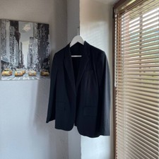 Gucci Zamasport Black Single Breasted Button Blazer Jacket