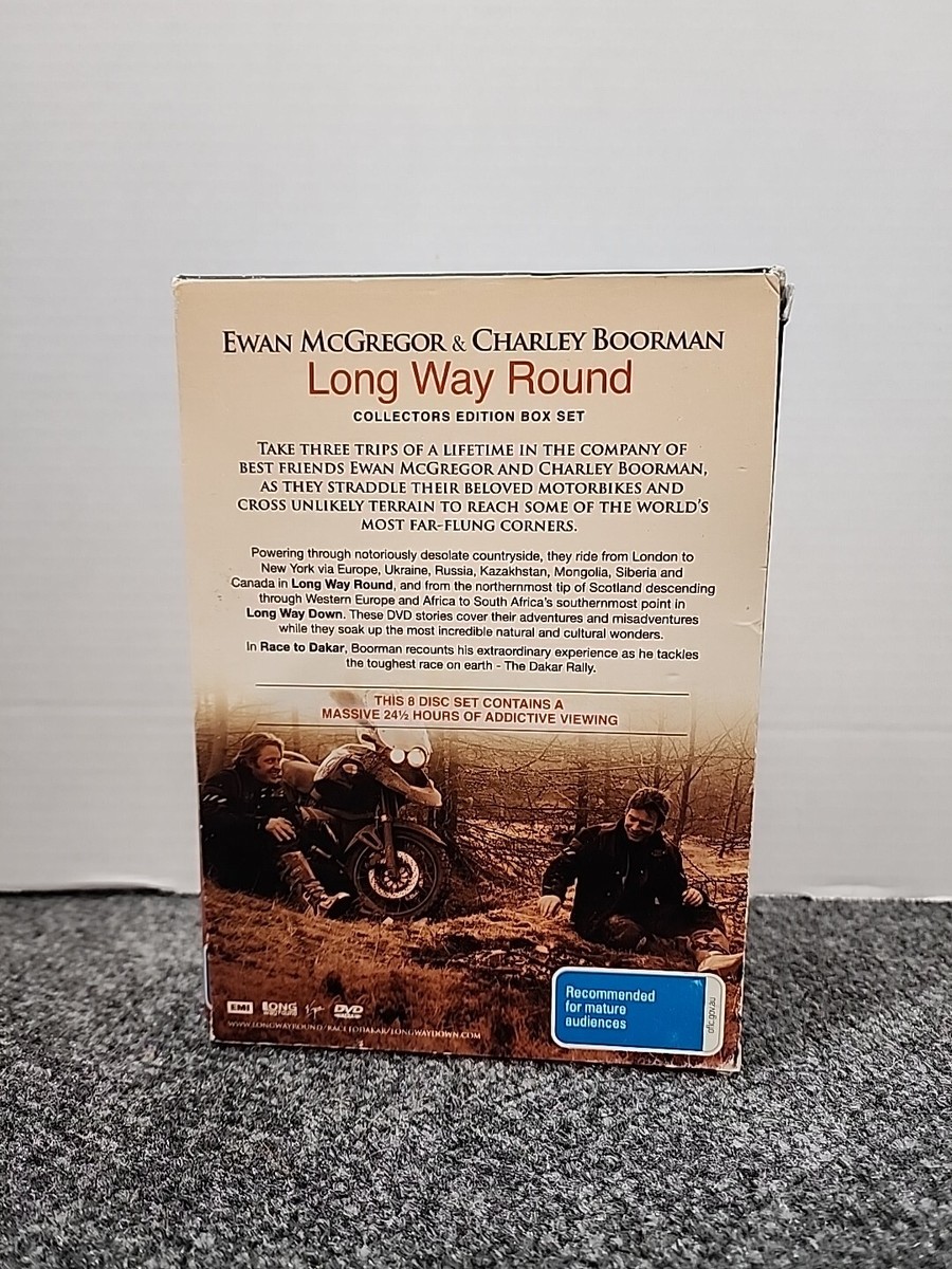 LONG WAY AROUND TV Series Collector's Edition PAL DVD Box