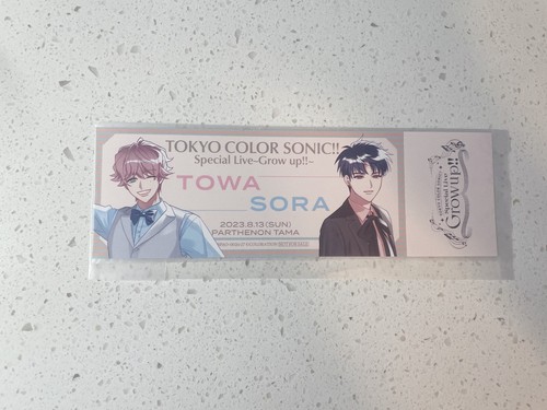 TOKYO COLOR SONIC!! Special Live ~Grow Up!!~ (Limited Edition) (BD) (w/ Bonus) - Picture 8 of 8