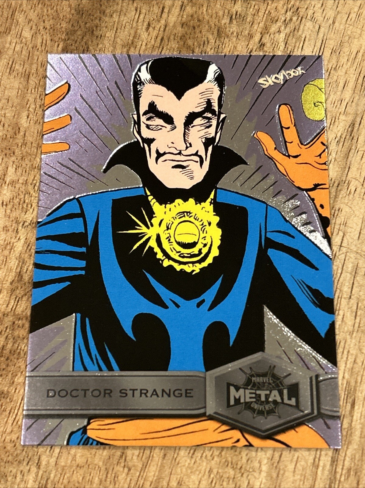 2022 Marvel Metal Universe Spider-Man #123 High Series Doctor Strange