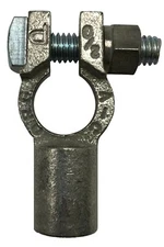 5 Pack of Straight Barrel Top Post Battery Terminal Cable End 2/0 AWG Positive