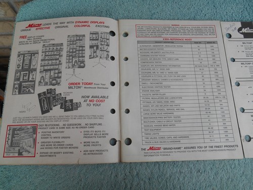 VINTAGE 1990'S MILTON QUALITY EQUIPTMENT & FITTINGS DEALER CATALOG 49 PAGES. - Bild 6 von 11