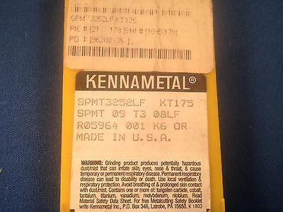 SPMT 3252LF SPMT3252LF KC9110 KENNAMETAL INSERT