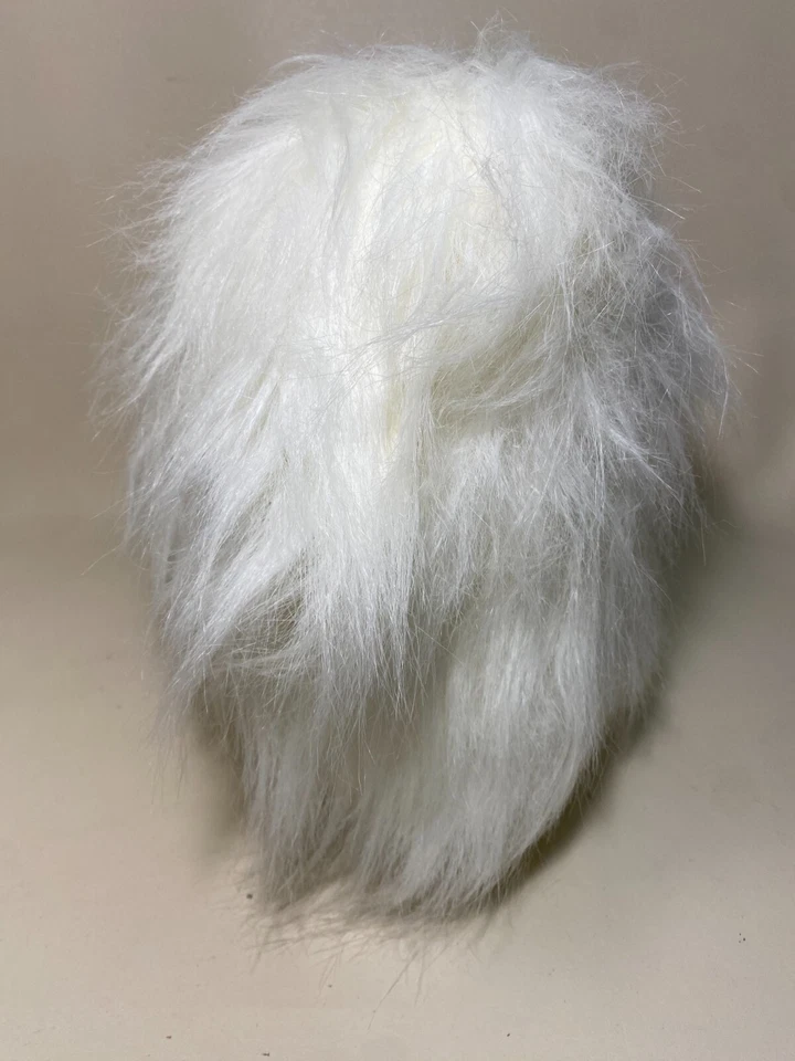 Vintage 2002 Paper Magic Group Lecherous Adult Halloween Monster Mask White Hair - Image 3 of 4