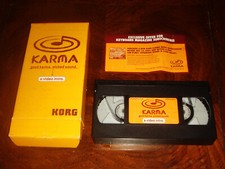 Ultra Rare KORG KARMA Synthesizer Keyboard PROMOTIONAL VIDEO VHS from 2001 - NEW