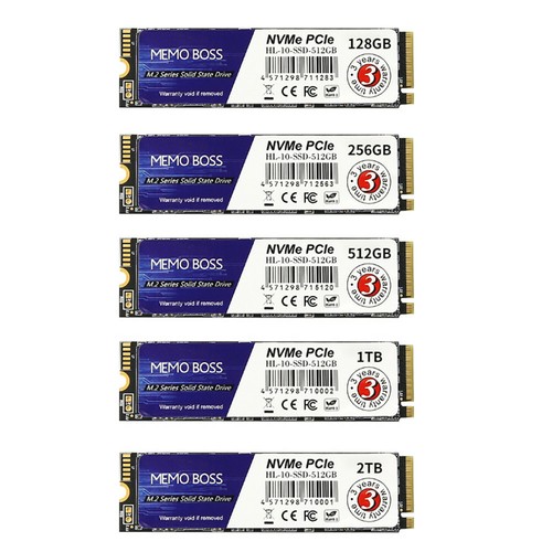 SSD M.2 NVME PCIE 2280 Solid State Drive Internal Hard Disk 512GB / 1TB / 2TB - 第 1/6 張圖片