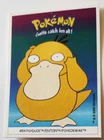 Pokemon Dunkin Boomer PSYDUCK card #054/150 stickers 2000