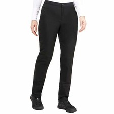 NWT Stormpack Women's Black Fleece Lined Windproof Pants - Size Large