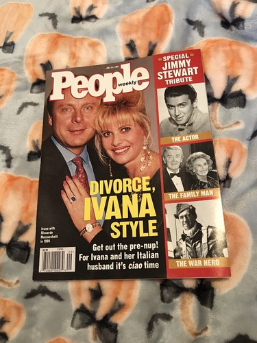 Retro People Wochenmagazin 21. Juli '97 'Scheidung, Ivana-Stil!' - GUT!