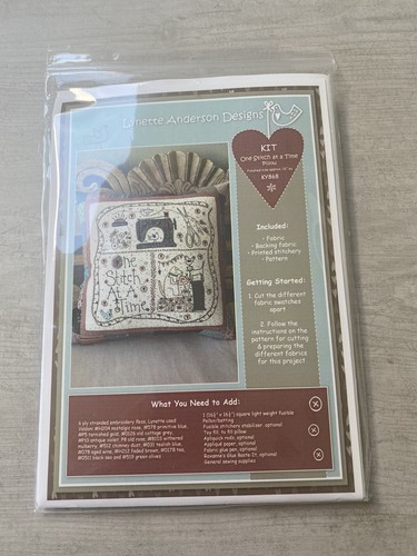 Kit de corte y costura de almohada Lynette Anderson de una puntada 100 % algodón tela - Imagen 2 de 3