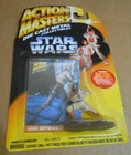 Star Wars Action Masters Luke Skywalker Die Cast Metal Collectible Figure ~