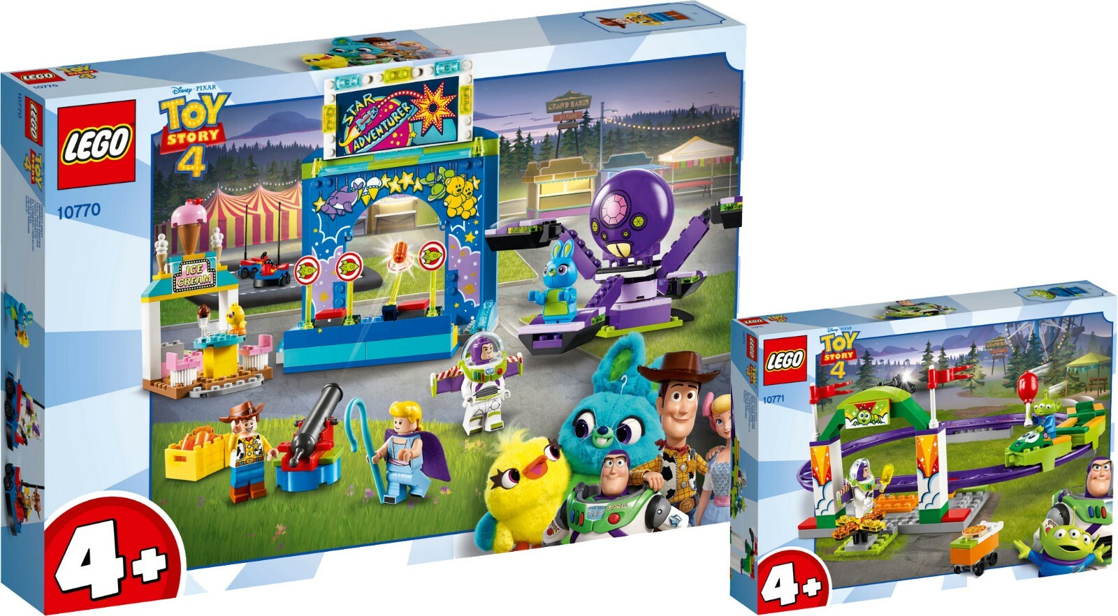 Конструктор LEGO Toy Story 4 10771 10770 Базз и Вуди, Рыночная площадь N8/19