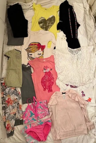 Girls Clothes Lot 30 Pieces, Gap Kids, Mini Boden, Crazy 8, Cherokee, size 4- 14 - Picture 2 of 2